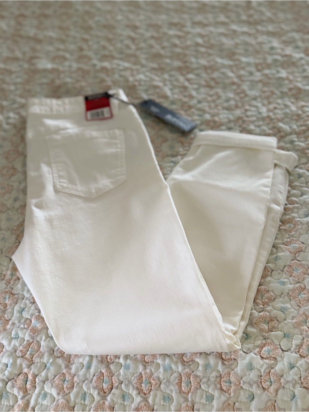 Buffalo David Bitton Women's White cropped Jeans